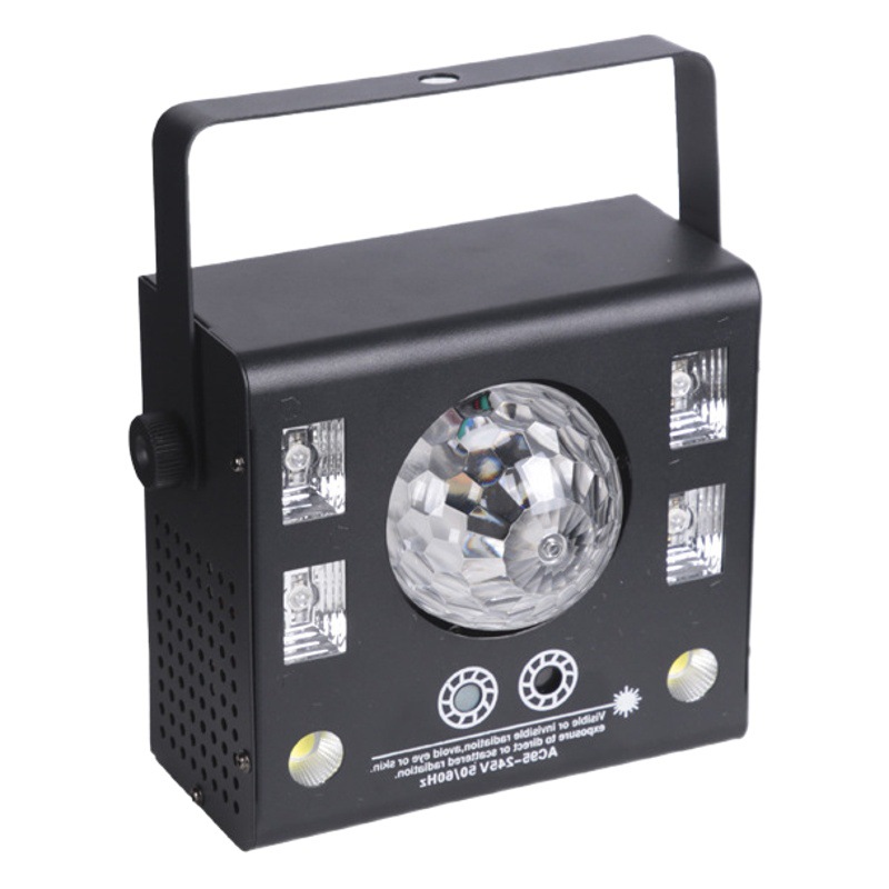 Kaleidoscope Four-In-One Stage Light Ktv Bar Stage Lighting Indoor Magic Ball Flash Laser Light Dazzling Laser