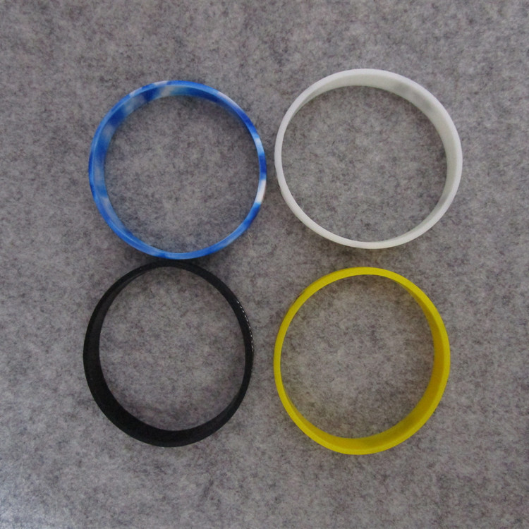 Picture of Basketball star Kobe James Owen signature silicone luminous sports Fat Fat Man thick wrist band bracelet