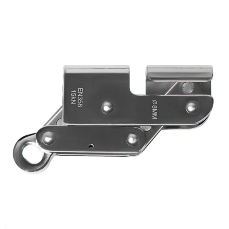 Picture of Cross-Border High-Altitude Steel Wire Rope Climbing Self-Locking Device for High-Altitude Work, Rope Grabber, Anti-Falling Steel Lock, Fall Arrester, Slider Equipment