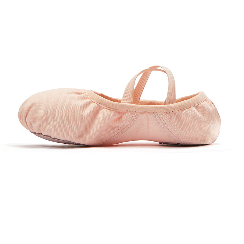 Picture of Dance Shoes Soft Sole Children's Practice Dance Shoes Canvas Stitching Yoga Adult Dancing Shoes Ballet Shoes Foreign Trade