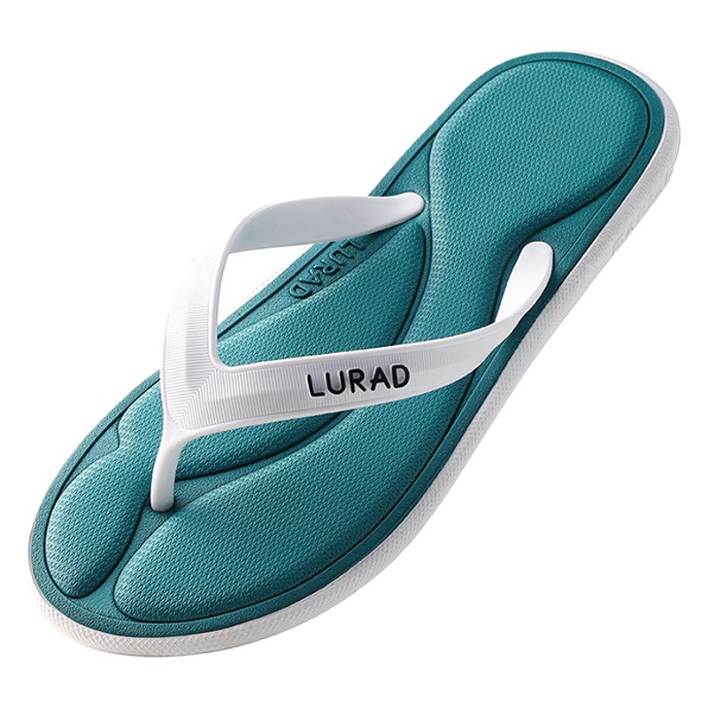 Luladi casual men's flip-flops summer comfortable non-slip outdoor wear sandals Flip-Flops beach shoes wholesale