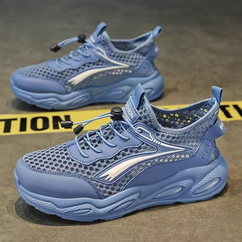 Mesh Men's Shoes Summer Breathable New Summer Thin Mesh Shoes Men's sneaker Men's Casual Big Mesh Torre Shoes