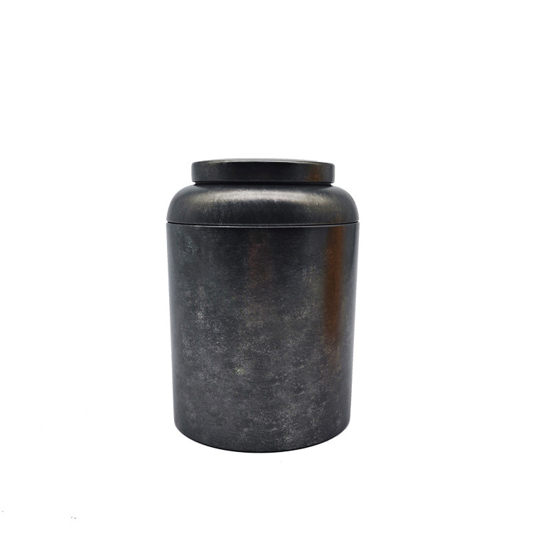 Picture of Spot Conical Tinplate Tea Tin Can Wine Jar Tea Can 250g Exquisite Tea Tin Can