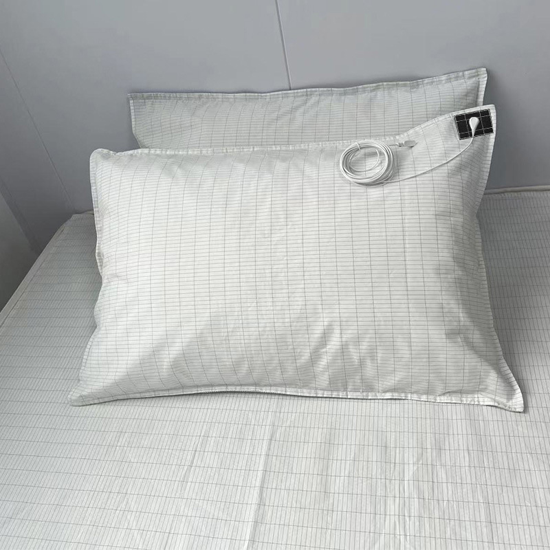 Grounding Pillowcase Silver Fiber Pillowcase Conductive Anti-Static Amazon Grounding Pillow Cover