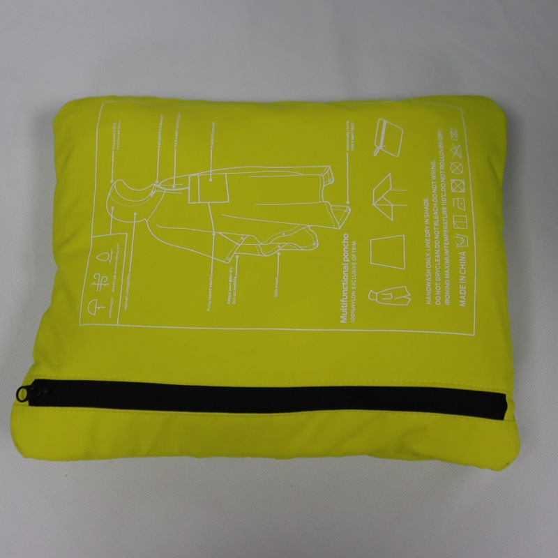 Picture of Tactical Raincoat Outdoor Waterproof Multi-function Anti-rainstorm Pressure Glue Rain Travel Mountaineering Fishing Camping Portable Folding