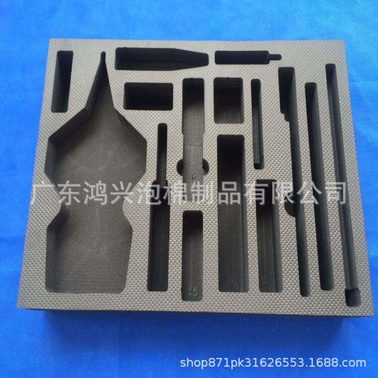 Environmental protection pearl cotton special-shaped cutting custom EVA sponge lining anti-collision foam packaging box wholesale a generation of hair