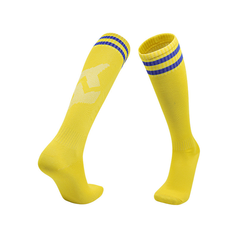 Picture of Autumn and Winter Two-Bar Soccer Socks, Breathable and Sweat-Absorbent, Long Striped Sports Socks, Thin High-Tube Professional Training Socks Wholesale
