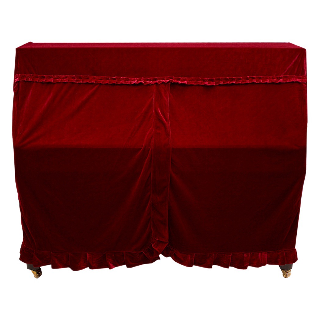 Three-dimensional piano cover gold velvet piano cover full cover thickened piano dust cover piano cover grand piano cover wholesale