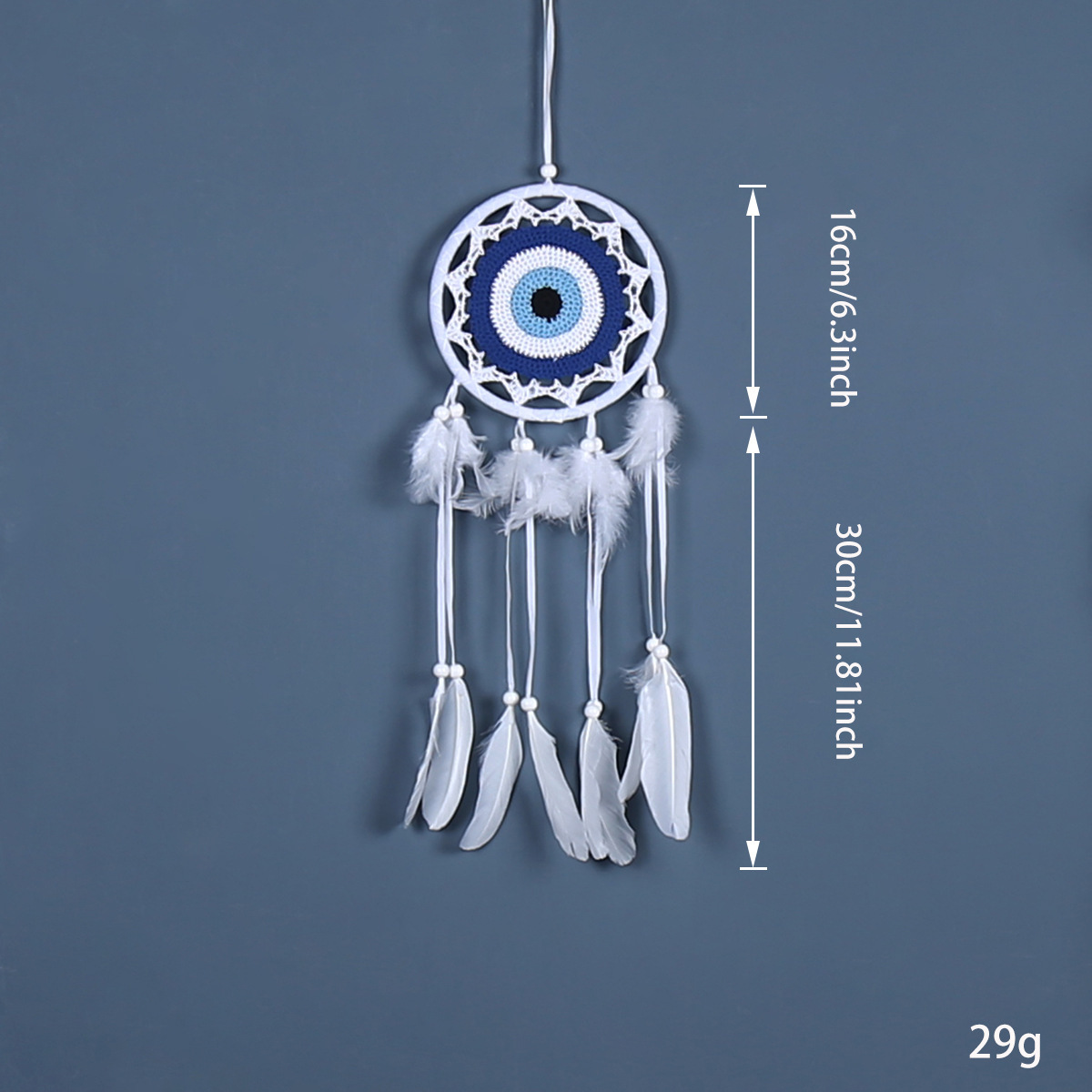 Picture of Devil's Eye dream catcher holiday gift home decoration wall hanging bedroom bedside wall decoration pendant dream catcher