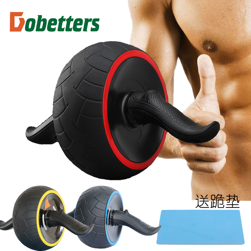 Rebound Giant Wheel Abdominal Wheel Abdominal Rubber Exercise Abdominal Roller Abdominal Training Kneeling Mat for Men and Women