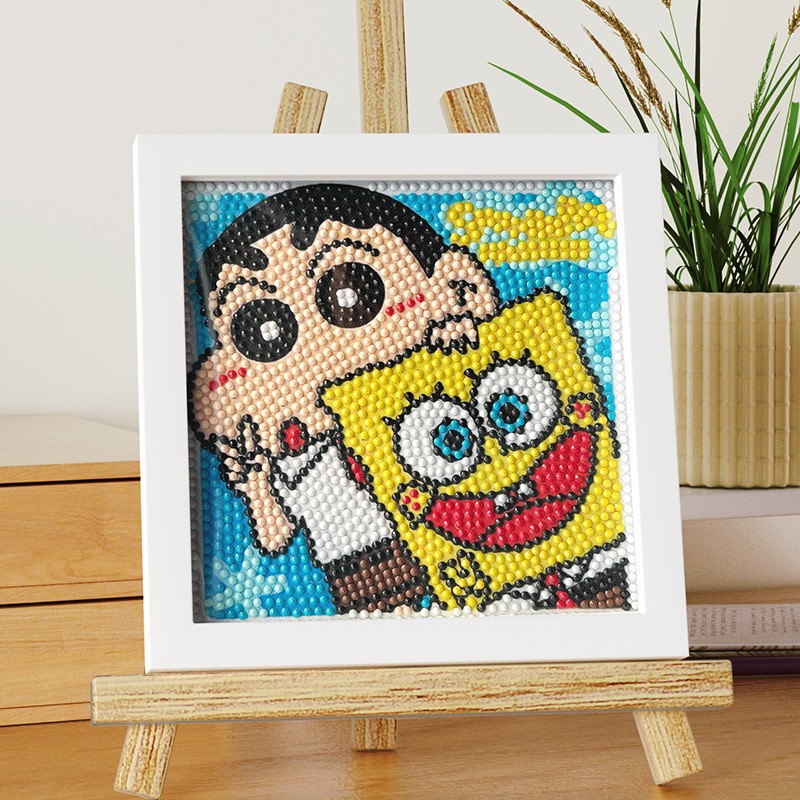 Picture of Creative DIY Kidsren's Diamond Painting Kidsren's Educational Toys Cartoon Diamond Painting Handmade Diamond Painting Can Be Shipped on Behalf of