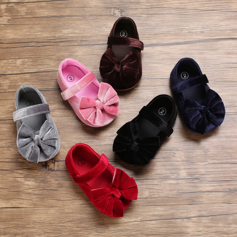 Spring Summer Autumn 0-1 Year Old Women's Baby Shoes Soft Sole Fashion Princess Shoes Baby Toddler Shoes
