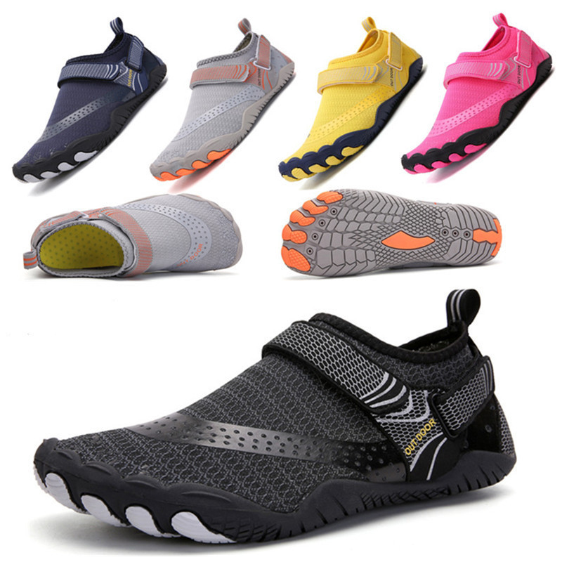 Factory wholesale new hiking upstream shoes European and American wading shoes outdoor hiking shoes fitness Sports men's shoes beach shoes