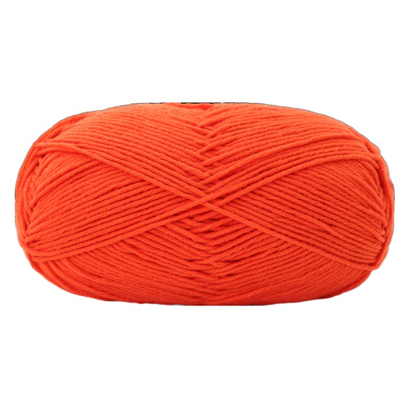 Aridor Cotton 5 Five-strand Combed Milk Cotton Yarn Fantasy Color AB Wool Hand-knitted Sweater Vest Crafts