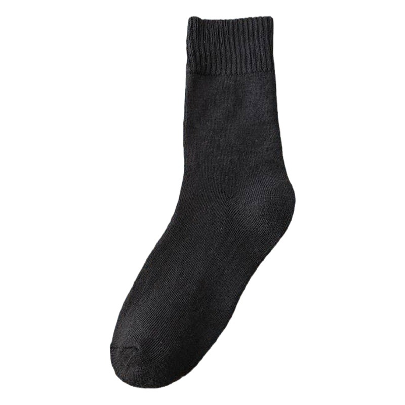 Terry Extra Thick fleece-lined Socks Thick Winter Socks Men's Thick Warm Women's Socks Cotton Socks Super Thick Women's Winter Mid-tube Socks