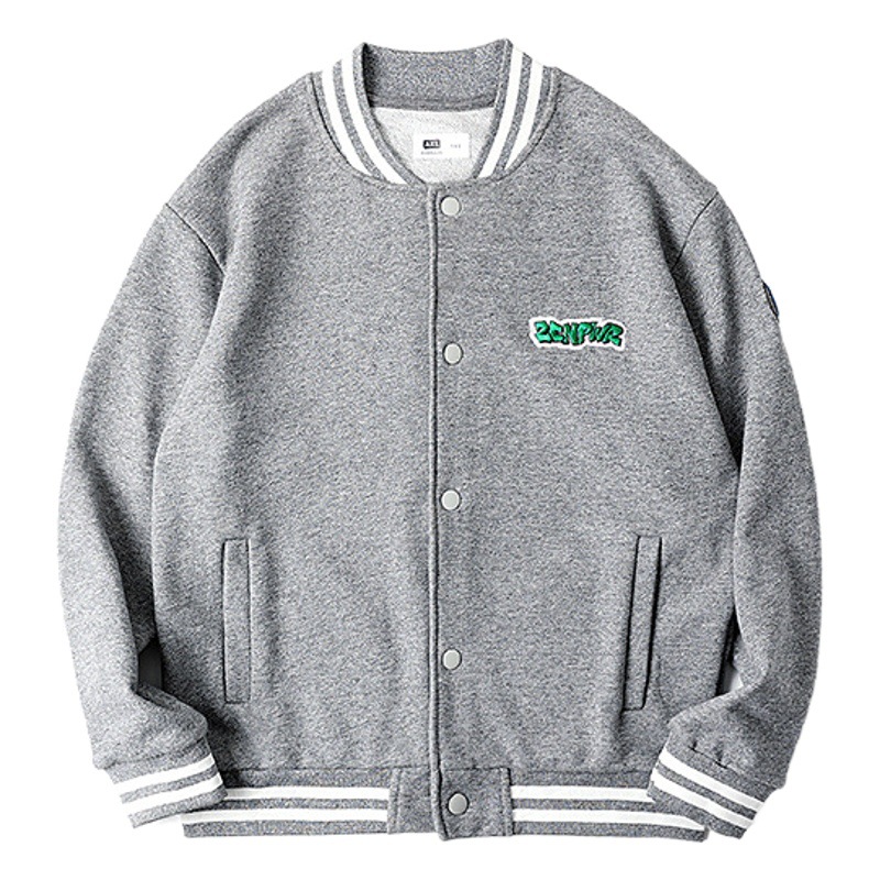 Spring and autumn Korean version of the new boys sports coat in the big children's embroidery label baseball suit children's jacket wholesale
