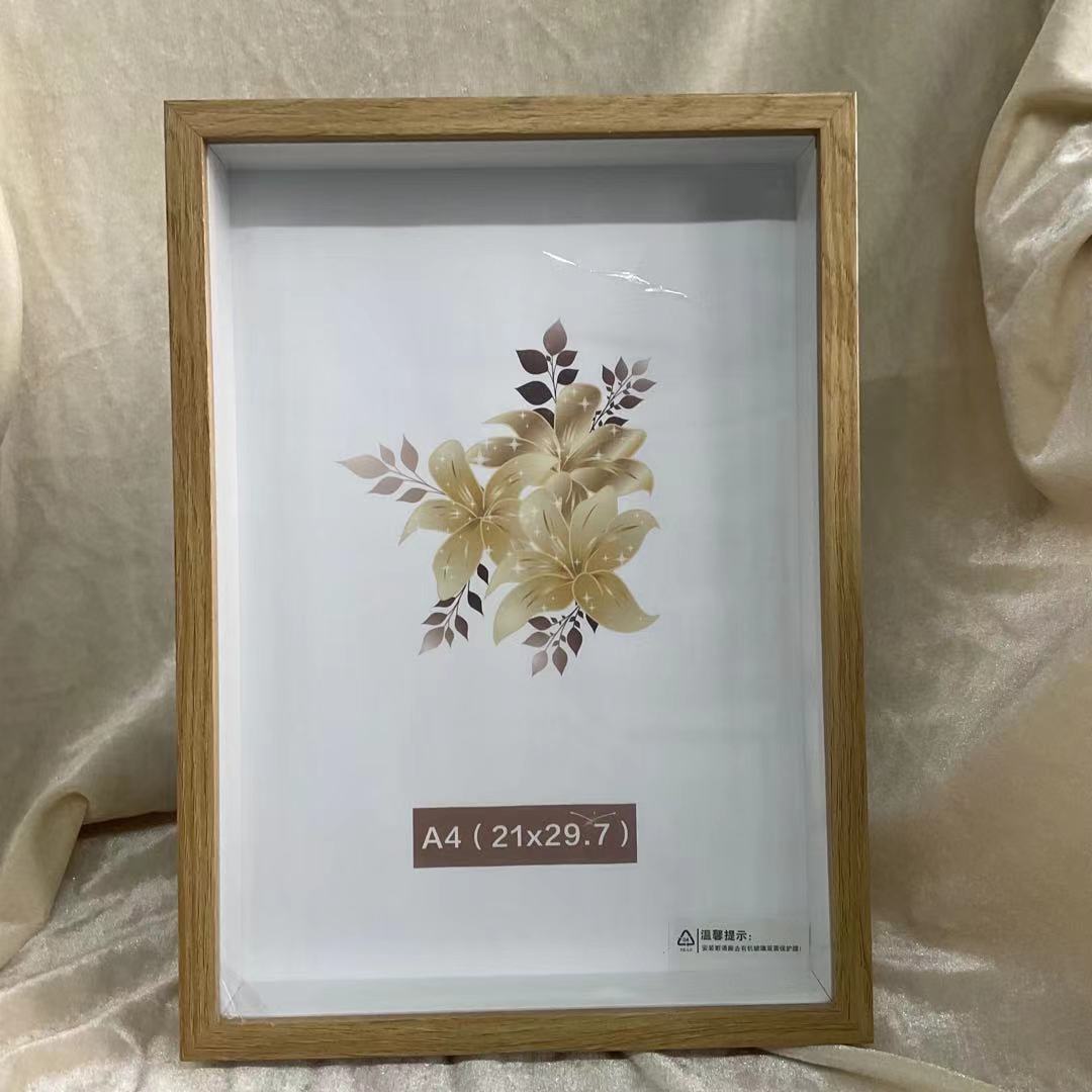 Picture of Hollow Picture Frame Dried Flower Photo Frame Empty Frame Handmade Roses Immortal Flower Specimen 6 Inches 7 Inches 8inch 10inch A4A3 Phase
