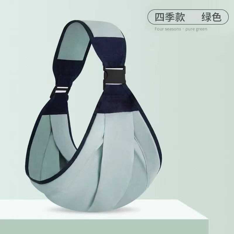 Picture of Baby slings front holding type baby young children go out simple single shoulder light four seasons go out holding baby artifact waist stool