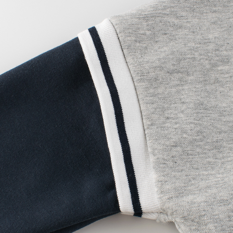 Picture of 27kids brand children's clothing 2024 autumn new boys' clothing autumn and winter children's sweater fleece-lined one-piece delivery
