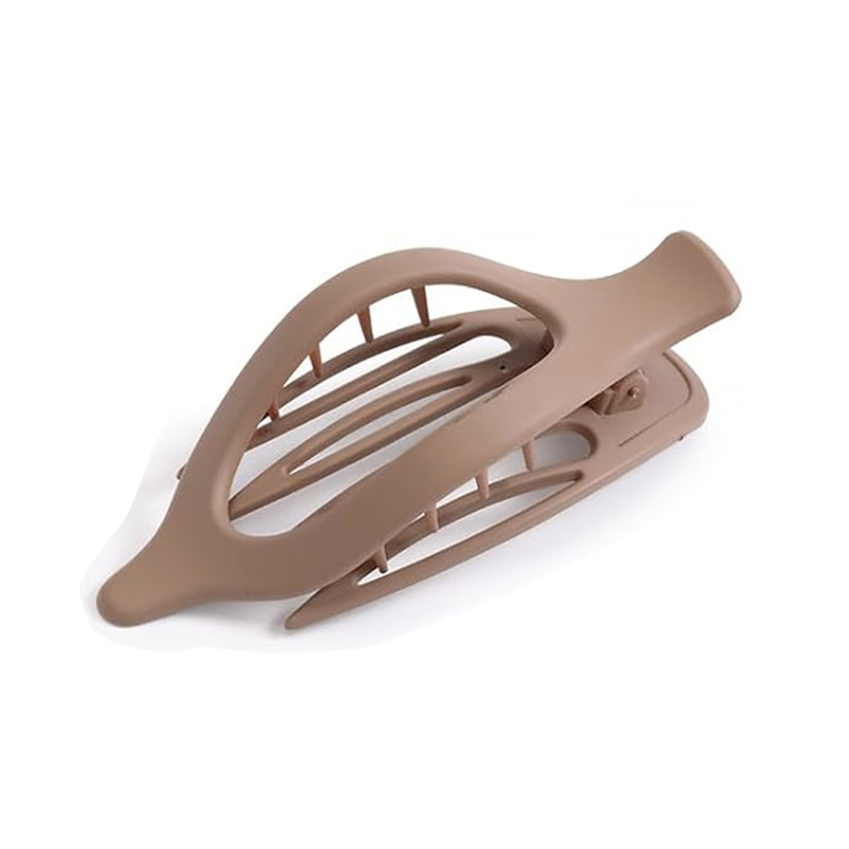 Picture of Cross-Border Large Flat Duckbill Clip Oval Hair Claw Clip European and American Fashion Back of the Head Claw Clip French Matte Hair Accessory