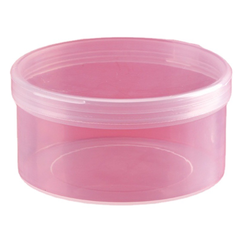 Round Box Transparent Plastic Box Headset Packaging Box Parts Jewelry Storage Box Small Round Box Packaging Wholesale