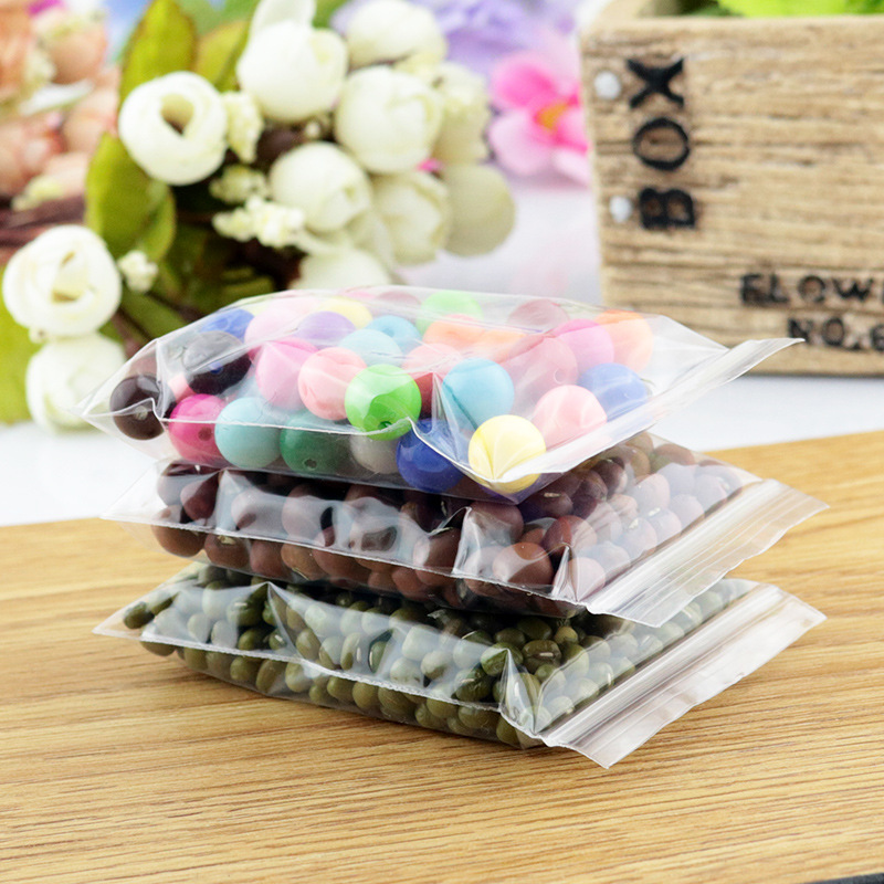Double layer 8 Silk 4*6 small self-sealing bag disposable plastic packaging bag bone pocket sealing bag