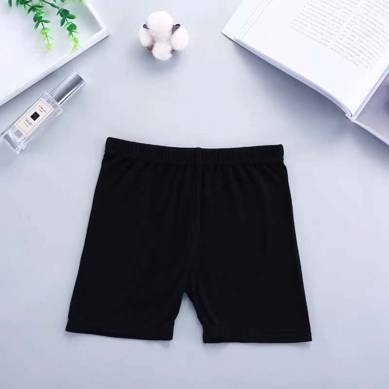 Picture of Girls' Safety Pants Anti-running Light Summer Thin Children's Modal Insurance Pants Cotton Triple Pants Girls' Boxer Shorts