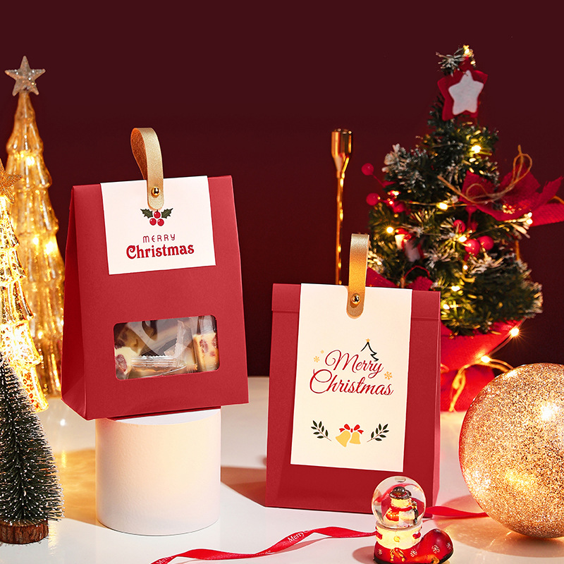 Christmas New Year Spring Festival Gift Packaging Box New Year Nougat Candy Biscuits Toffee Holiday Gift Box