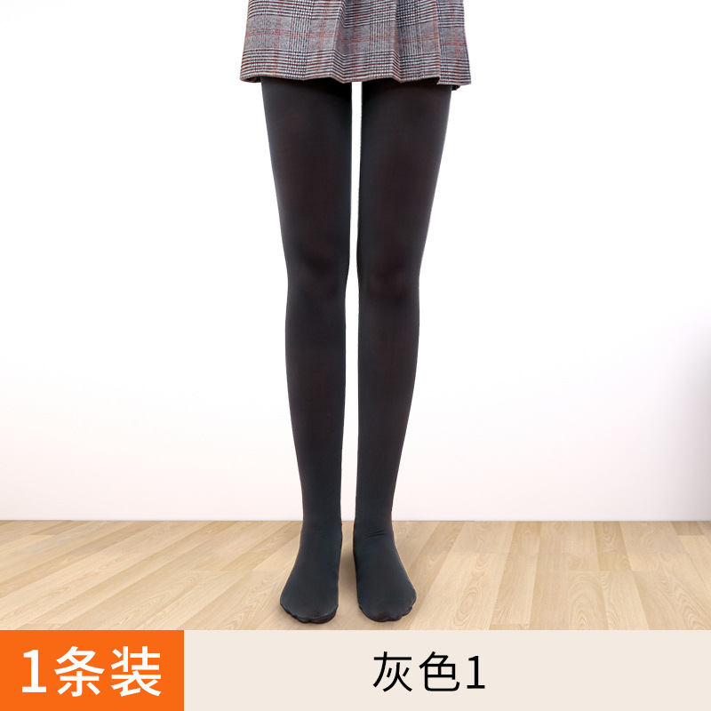 Picture of Langsha Stockings for Women in Autumn and Winter Flesh-Colored Anti-Snag Velvet Pantyhose Skin-Beautifying Socks Bare Legs Artifact Leggings for Outer Wear