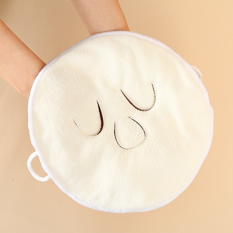 Japanese-style hot compress towel mask skin management facial mask cover beauty hot and cold steam household facial face towel