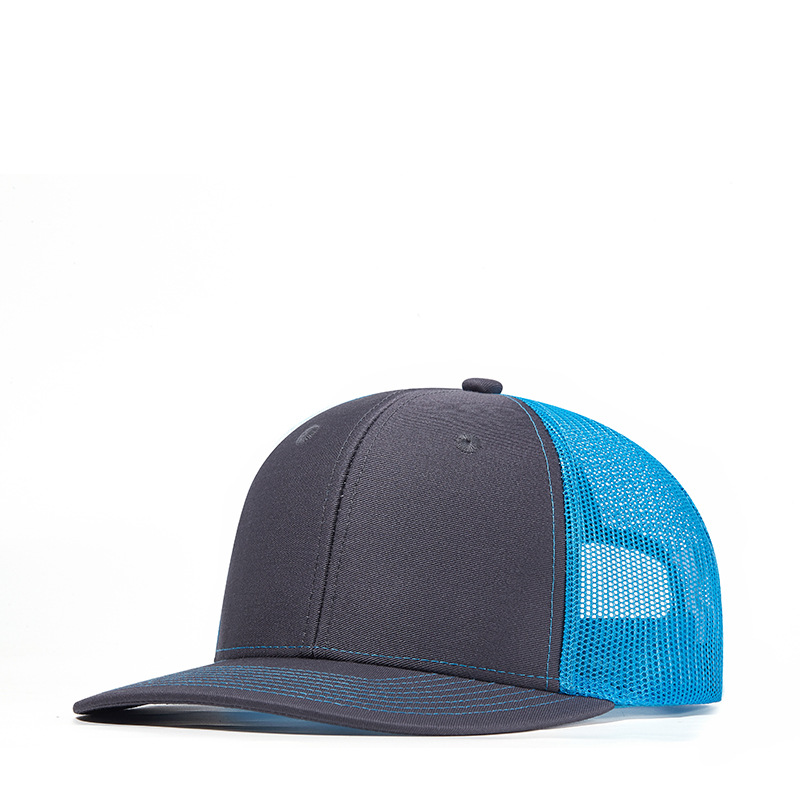 Picture of Wish Micro Bend Hat Rim Truck Hat Men's Outdoor Sun Shading Net Hat Mountaineering Fishing Truck Drivers Hat