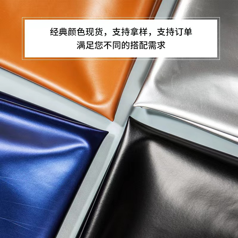 Picture of four-sided bullet sweat suit pu leather sportswear diving suit swimming cap outdoor sports clothing pu artificial leather