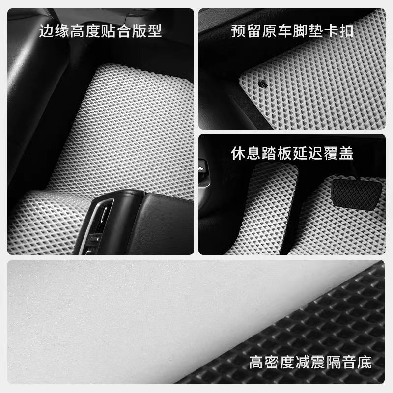 in stock EVA car mat mesh sheet honeycomb hole car mat pet sand control mat EVA material
