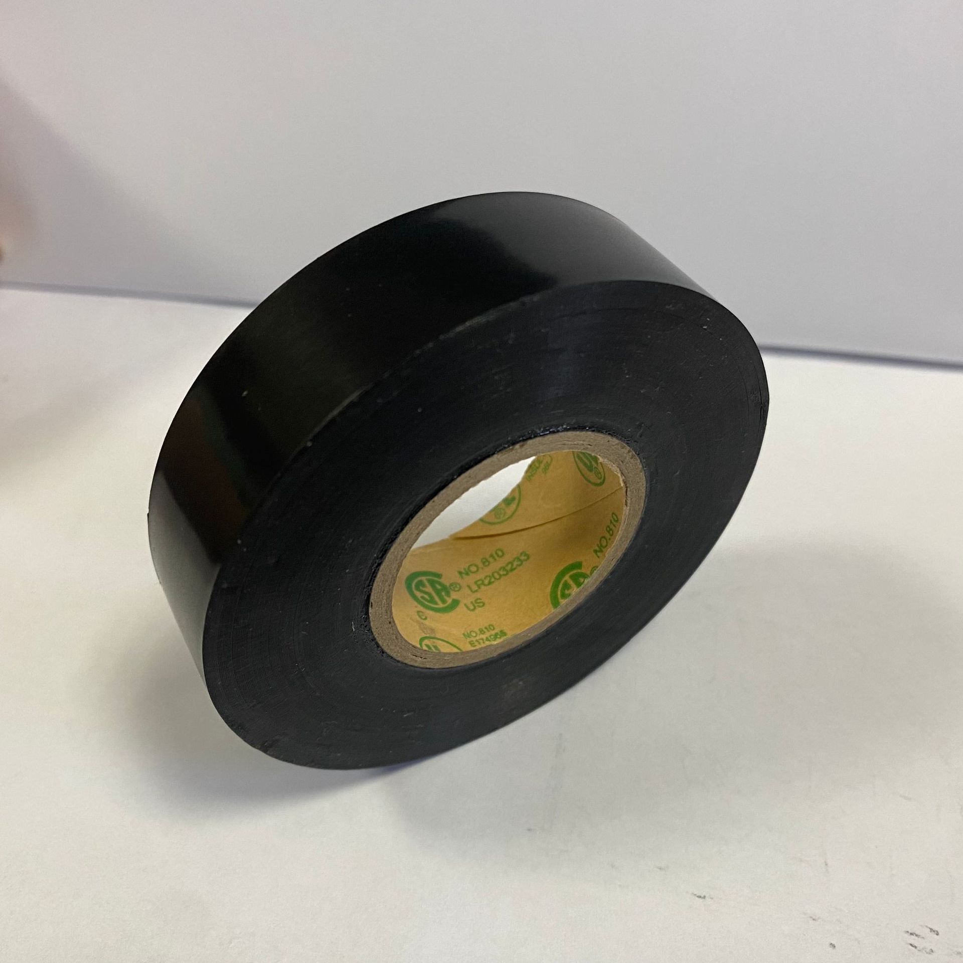 Picture of Black Electrical Tape High Viscosity Electrical Insulation Waterproof High Voltage Resistant Wire and Cable Protection Electrical Tape Wholesale Customization