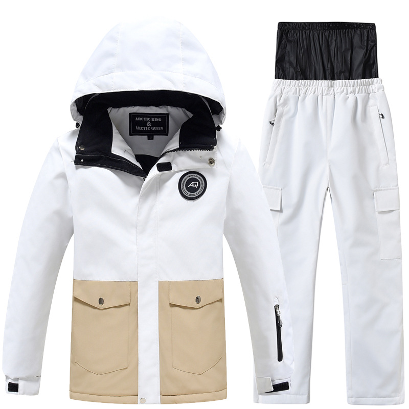 Picture of New Children's Ski Suit suit Boys and Girls Winter Outdoor Waterproof Warm Thickened Children's Ski Suit