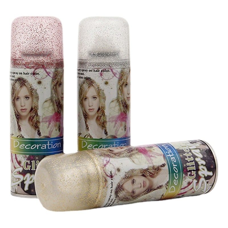Cross-border Foreign Trade Holiday Christmas party Snow Ribbon Birthday party Snow Spray Snow Spray Hair Spray Color Spray