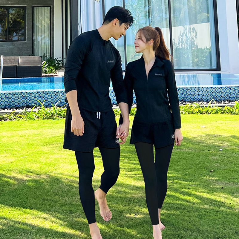Wetsuit Women's Sunscreen Quick Dry Surfing Sugwear Surfing Long Sleeve Pants Warm Skinny Jellyfish Swimsuit