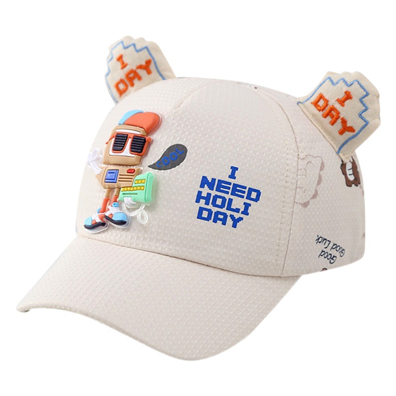 Children's hat baseball cap baby cap sun hat boys summer sun hat baby spring and autumn sun hat