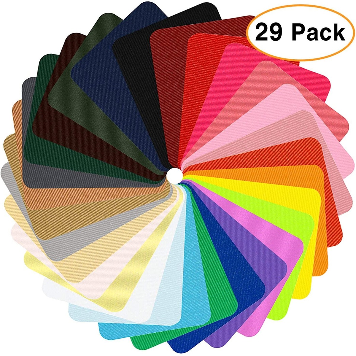 Universal color rectangular imitation denim patch ironing patch knee decorative patch cloth patch casual cutting