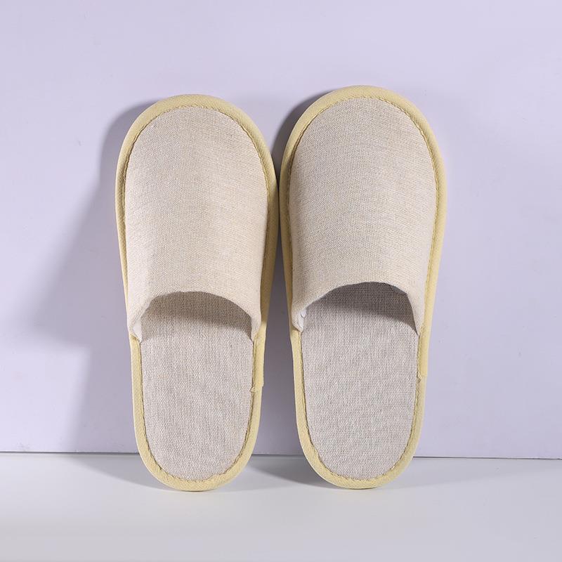 Picture of Hotel Slippers, Guesthouse and B&B Disposable Cotton Slippers, Winter Travel Home Hospitality, Thickeneded Non-Slip Logo Wholesale