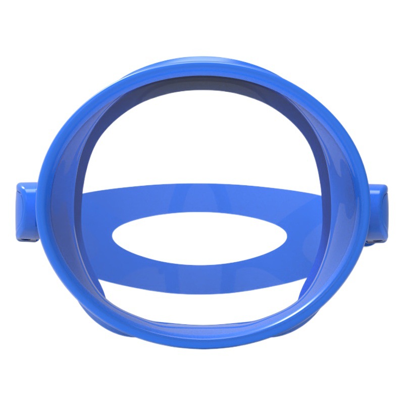 Factory large view diving goggles HD anti-fog fisherman Goggles swimming diving fishing glasses silicone integrated molding
