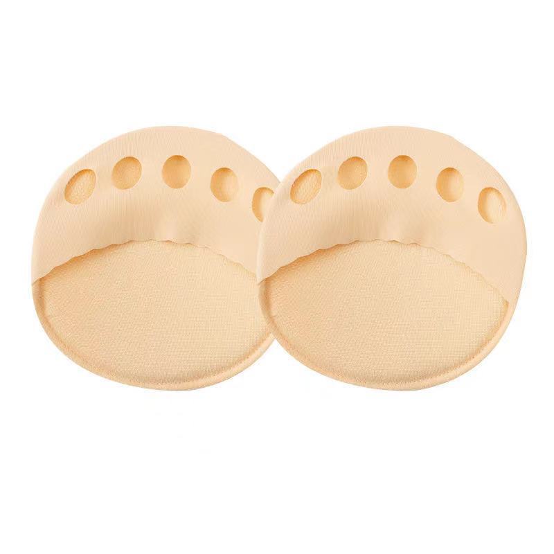 Picture of Half-Palm socks front-Palm half-cut socks sandals high heels invisible front-foot women's socks open toe non-slip five-finger socks summer thin