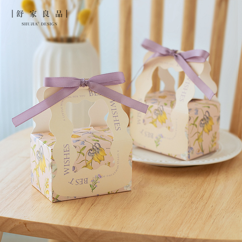 Creative Purple High-End Wedding Candy Box, Special Wedding Candy Box, Engagement Wedding Candy, Souvenir Wedding Supplies New Style