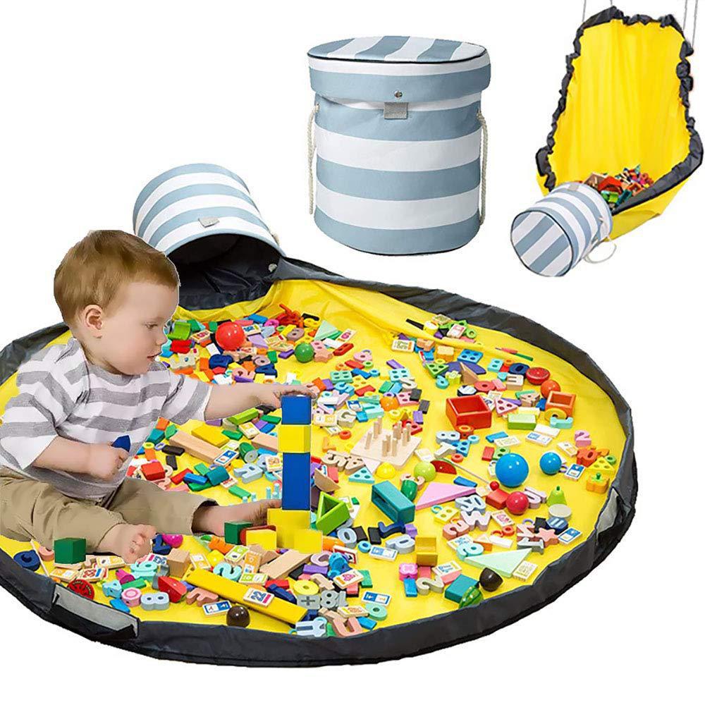 Picture of Children's toy storage bucket quick organizing bag large capacity camping supplies tent equipment bag outdoor folding box