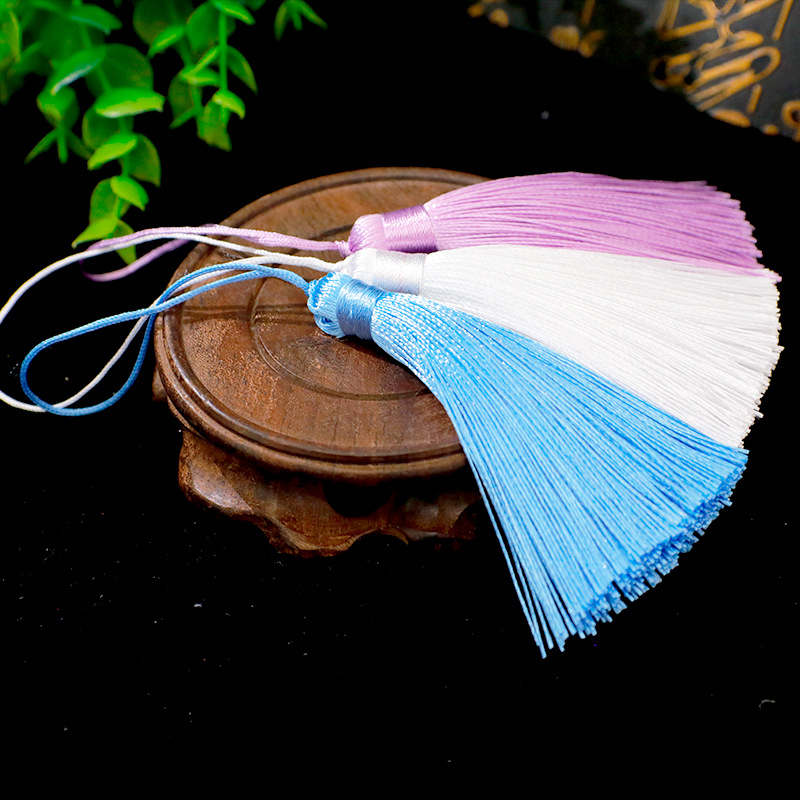 Ancient Style 8cm Tassel Tassel Bookmark Hanging Tassel Red Envelope Invitation Decoration Handmade DIY Accessories Material