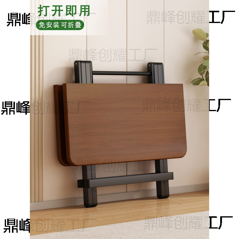 Portable Folding Dining Table for Homework, Suitable for Stalls, Night Markets, Small Apartments, Rental Homes, and Dormitories