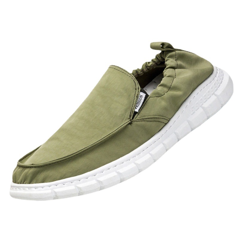 Men's Casual Fashion Canvas Shoes 2025 New Slip-On Comfortable Old Beijing Style Breathable Men's Cloth Shoes