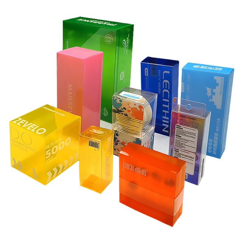 Pvc Packaging Box Coffee Box Transparent Plastic Pet Printing Plastic Box Probiotic Pp Frosted Pvc Box Blister Box