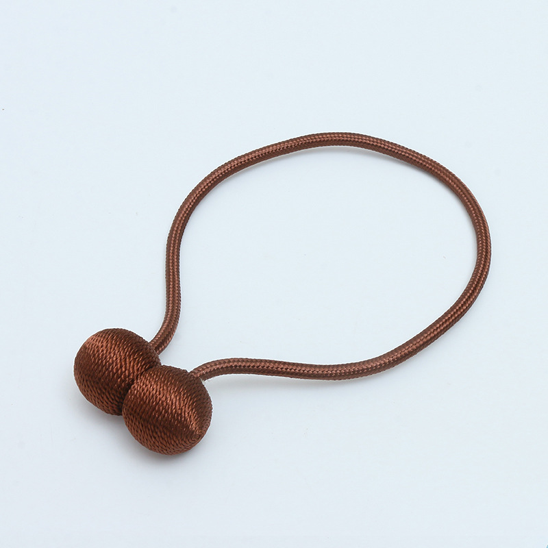 Picture of Curtain Straps Wholesale Cross-Border Punch-Free Headphone Magnetic Curtain Straps Oxford Curtain Buckle Drawstring Accessories