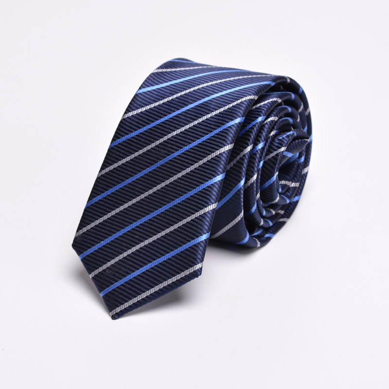 Picture of Tie High-grade 6cm Jacquard Stripesd Red Black Blue Hand-tied Paragraph Hand-tied Wedding Year Green Factory Wholesale